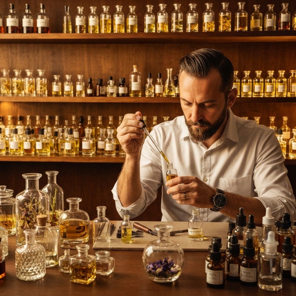 The Art of Perfume Making